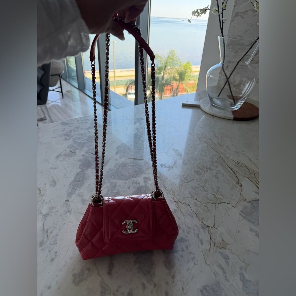CHANEL Coco Shine Accordion Flap Bag - Picture 6 of 17